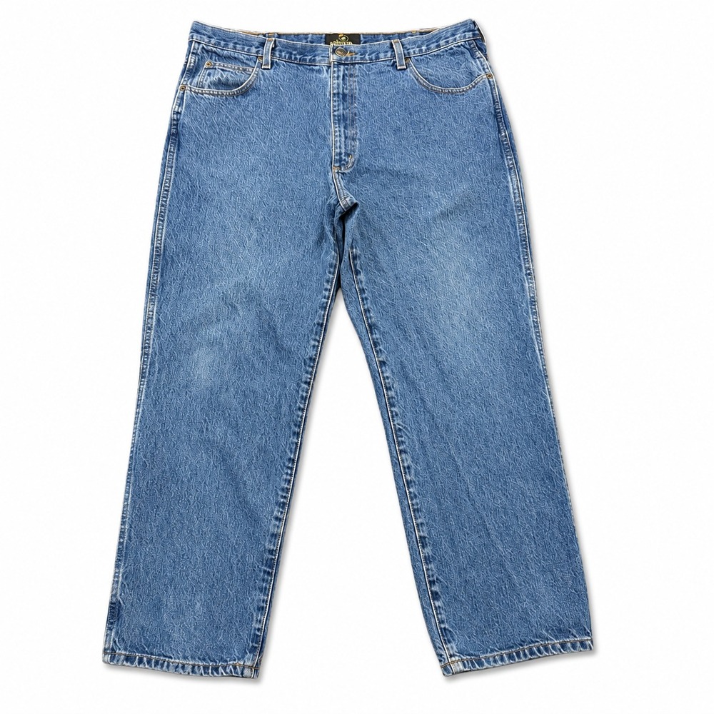 RedHead Jeans Mens 40x30‎ Relaxed Fit Blue Denim Pants 100% Cotton Straight Leg